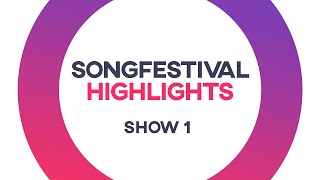 Songfestival Highlights  Show 1  Belgian Entry Tel Aviv 2019 [upl. by Onaimad]