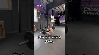 Get better at Clusters 5 tips crossfit crossfittips weightlifting physiotherapy squatclean [upl. by Reggie]