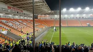 Broomfield Road Blackpool v Birmingham City December 2022 [upl. by Tenenbaum]