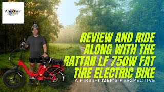 Review and Ride Along with the Rattan LF 750W Fat Tire Electric Bike [upl. by Eberly]