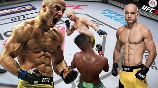 Marlon Moraes vs Aljamain Sterling  EA UFC 3 RANKED [upl. by Vona]