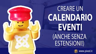 Come creare un calendario eventi in modo semplice e veloce e senza estensioni [upl. by Aldora]