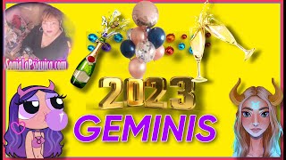 GEMINIS 2023 HOROSCOPO VIENEN COSAS BUENA SONIA LA PSIQUICA CARTAS TAROT TIRADA [upl. by Hallock]