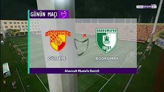 PES 13 PGP YAMASI 2025  TRENDYOL SÜPER LİG 2425 SEZONU GÖZTEPE🆚BODRUMSPOR [upl. by Oicanata]