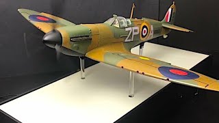 Flight of the Hachette 118 Scale Model Spitfire Mk1A [upl. by Kinelski]