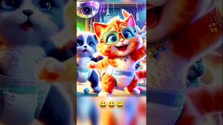 Baby cat ka saitani karnama cartoonvideo  BN cartoon TV channel viralshorts youtubeshorts [upl. by Sarena]