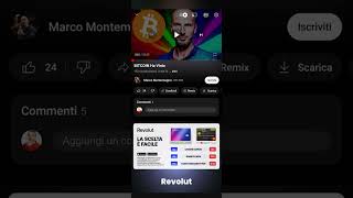 Nuovo video di Montemagno su Bitcoin [upl. by Gnues58]