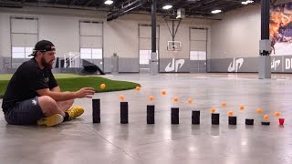 Ping Pong Trick Shots 3  Dude Perfect [upl. by Suoirad]