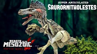 Beasts of the Mesozoic Raptor Series Fans Choice Super Articulated Saurornitholestes Review [upl. by Zia116]