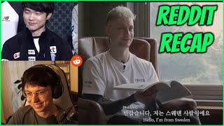 Crazy Trash Talk In LCS Finals KT Faker amp Rekkles Speaking Korean  Reddit Recap [upl. by Ielirol]