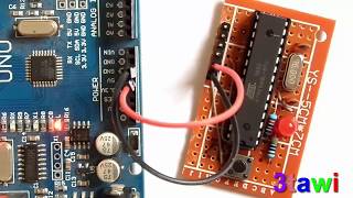 How to Burn bootloader and sketch on ATMEGA8L8PU [upl. by Naiditch]