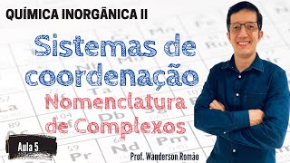 Sistema de Coordenação  Aula 5 Nomenclatura de Complexos [upl. by Nagy]