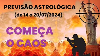 PREVISÃO ASTROLÓGICA  SEMANA DE 14 A 20 DE JULHO DE 2024 [upl. by Memberg968]