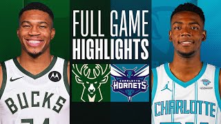 BUCKS at HORNETS  FULL GAME HIGHLIGHTS  February 29 2024 [upl. by Ardnekat]