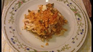 Arroz relleno con Pollo paso a paso como preparar [upl. by Abbotsen]