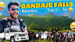 Bandaje Falls Trek Vlog P1🏔️ Adventure meets Fun😂 Sujeeth Gowdru 🤩 [upl. by Erotavlas]