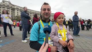 Bucharest Marathon 2024 12000 de participanți au alergat pe străzile Capitalei [upl. by Anileve]