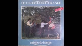 Os Filhos do Rio Grande  Gaiteiro do Interior 1986 Solado LP COMPLETO [upl. by Arfihs]