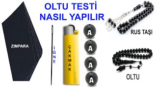 Oltu TaşıTesbihin Gerçek olduğu Nasıl Anlaşılır Oltu Testi Nasıl Yapılır [upl. by Tisha]