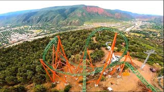 defience glenwood caverns adventure park 4k pov [upl. by Leacim]