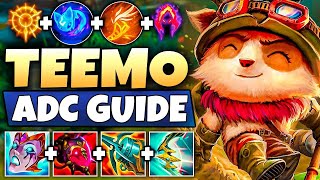 This is how I hit CHALLENGER on TEEMO ADC An Educational Guide [upl. by Shandie]