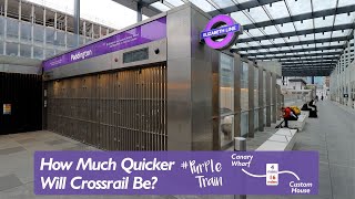 How Much Quicker Is The Elizabeth line [upl. by Dino]