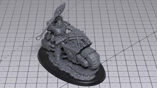 Space Marines  Primaris Chaplain on Bike  Review WH40K [upl. by Newbill]