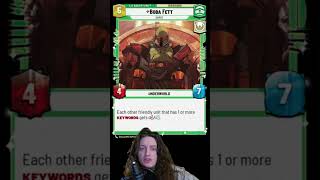 Boba Fett Daimyo  Shadows of the Galaxy Preview Card Review starwars swu starwarsunlimited [upl. by Hermine]