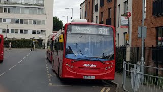 FRV London Bus Route 331  Uxbridge Station to Ruislip Station  DEL2150 LK65EAJ [upl. by Doralia799]