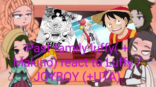 Past Family Luffy Makinoreact to Luffy JOYBOYUta [upl. by Lledo]