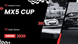 Daily Races in Assetto Corsa  MX5 CUP  Div 1 [upl. by Ingold]