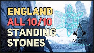 All Standing Stones Mysteries Assassins Creed Valhalla England [upl. by Blackmun]