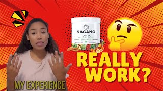 NAGANO TONIC REVIEW Does it REALLY Work Honest opinion in 1 minute ‼️😱⚠️ [upl. by Lawley]