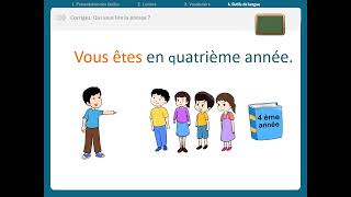 FrançaisNiv6Sem1Séance6enseignement explicite [upl. by Anaiek]