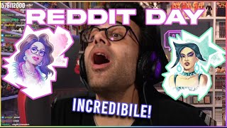 REDDIT DRAG RACE  Reddit Day  Dario Moccia Twitch [upl. by Euqimod]