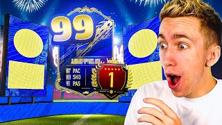 1ST IN THE WORLD FUT CHAMPS REWARDS FIFA 20 PACK OPENING [upl. by Samara]