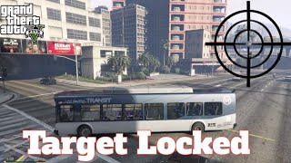 I Became A Bus Driver for assassinate Target  GTA V gameplay  GTA 5 mission [upl. by Gervais559]