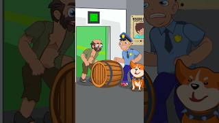 Noob Policeman and His Dog Serches Missing Steve [upl. by Wehttan]