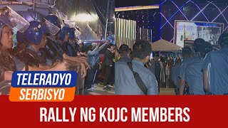 Quiboloy supporters set protests outside KOJC compound  Teleradyo Serbisyo 26 August 2024 [upl. by Eilrak]