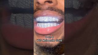 ICEZEUS VVS Moissanite Grillz [upl. by Suhcnip124]