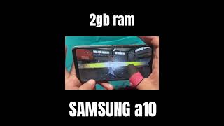 Samsung a10😱2gb ram gameplay🫡samsunga10 handcam 2gbramfreefirebestsensitivity 2gbram shorts [upl. by Nilecoj104]