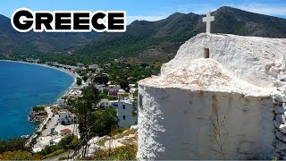 The Stunning Greek Island of TILOS in the Aegean Sea [upl. by Karb108]