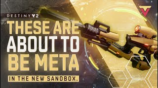 4 Exotics About to be Meta in PVP  New Sandbox [upl. by Ayocal]