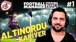 FM 2024 PC  ALTINORDU KARİYER 1 [upl. by Landsman]