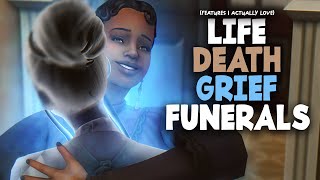 Death Wills and Funerals Explained in The Sims 4 Life amp Death the features I care about [upl. by Kuster]