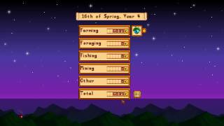 Stardew Valley Selling One of Every Iridium Quality Fruit [upl. by Norse681]