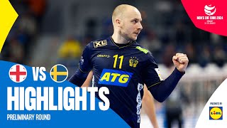 Sweden keeps on winning  Georgia vs Sweden  Highlights  Mens EHF EURO 2024 [upl. by Grosvenor546]