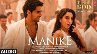 Manike Mage Hithe Song Thank God Nora Fatehi Sidharth Malhotra  TanishkYohaniJubi 4K Video [upl. by Niwre]