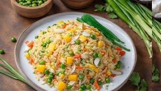 EASY HOMEMADE FRIED RICE RECIPE  How to make tasty Nigerian fried rice at Home [upl. by Tnomyar]