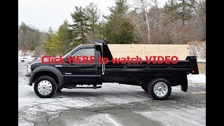 2006 Ford F 550 XLT Dump Truck 4x4 60L Powerstroke Diesel [upl. by Paola]